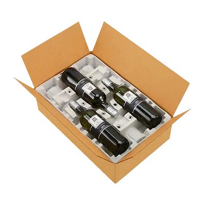 3-Bottle Pulp Wine Shipper