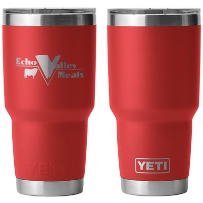 YETI Rambler 30 Oz Tumbler With MagSlider Lid - Laser Engraved