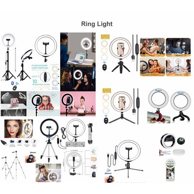 Kidder iBank® Home Streaming Studio with Ring Light & Tripod