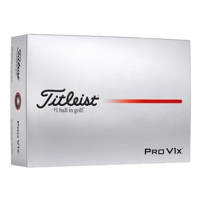 Titleist® Pro V1x® Golf Ball Half Dozen Std Serv