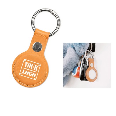 Leather Finder Cover Keychain