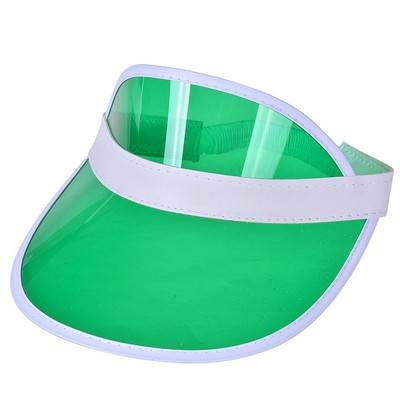 Children PVC Sun Visor Hat