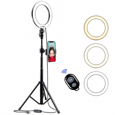 Selfie Ring Light with Tripod Stand & Cell Phone Holder