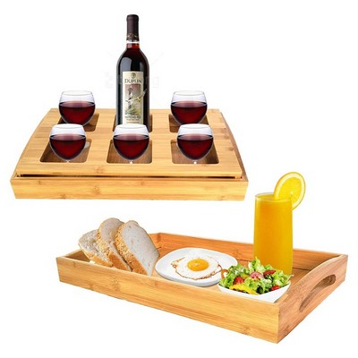 Bamboo Wine Tray