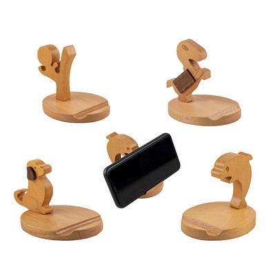 Wooden Custom Creative Mobile Phone Stand