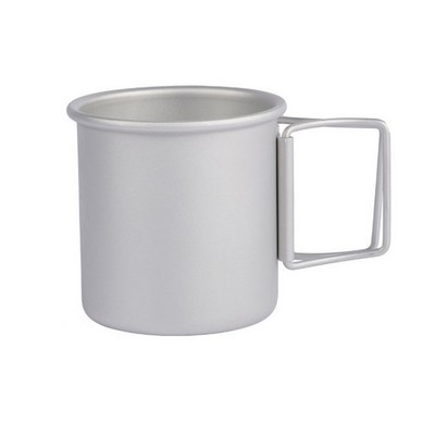 Aluminum Alloy Outdoors Camping Cup with Foldable Handle