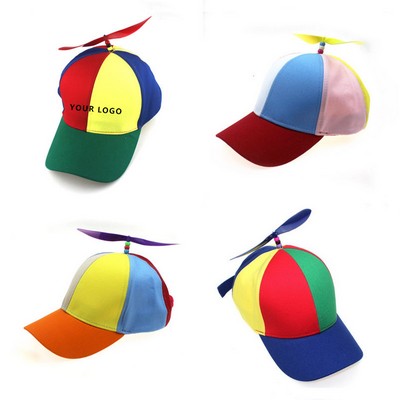 Multi Colored Propeller Hat