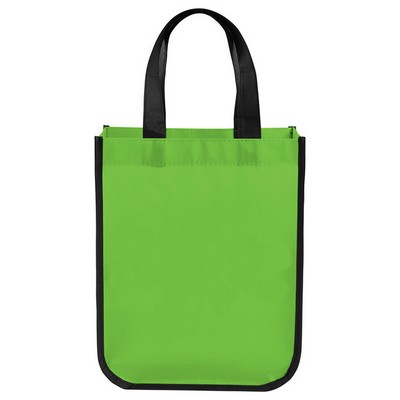 Round Corner Non Woven Shopper Tote Bag