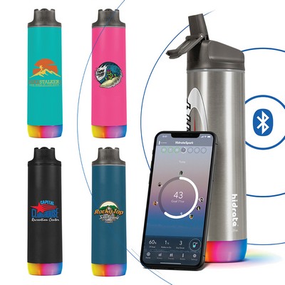 HidrateSpark® 21 Oz. PRO Bottle w/Straw Lid (Full Color Digital)