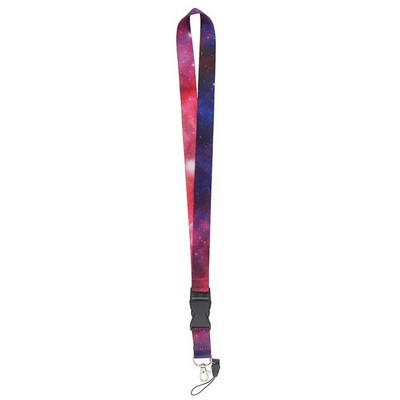 5/8 x 36 Full Color Sublimated Lanyard with Buckle Release