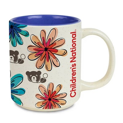 14 Oz. Ceramic Natura Speckle Mug