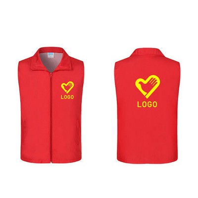 Work Clothes Waistcoat Advertising Vest