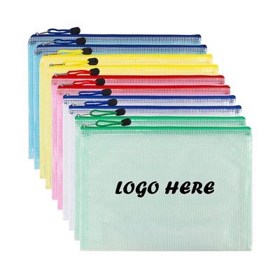 A4 PVC File Bag Document Pouch