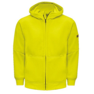 Red Kap™ Unisex Enhanced Visibility Performance Work Hoodie w/Safe-Cinch™ - Yellow