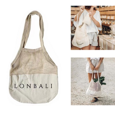 Mesh Shopping Tote Bag