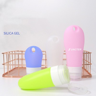 1.28 OZ Leak Proof Silicone Travel Split Bottles For Toiletries - TSA Approved Container