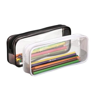 Transparent Zipper Storage Box