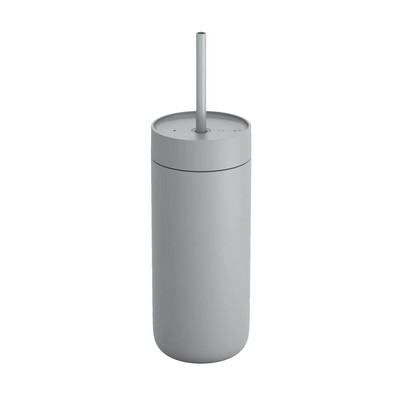 16 Oz. Matte Gray Carter Cold Tumbler