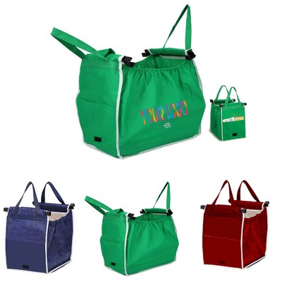 Collapsible Reusable Grocery Trolley Bag