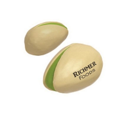 Custom Pistachio Shaped Stress Ball