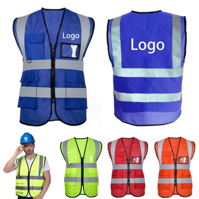 High Visibility Reflective Safety Vest