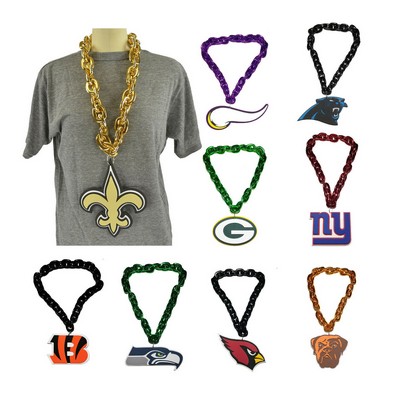 8" Customizable EVA Team Fan Turnover Chain