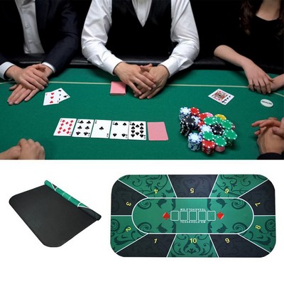 47"*24" Rubber Poker Table Mat