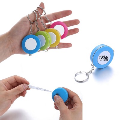 60 Inches/150 cm Mini Tape Measure Keychain