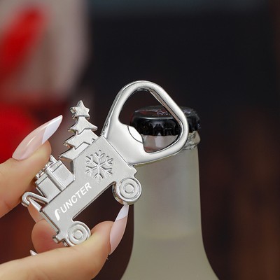 Train Shape Metal Beer Bottle Opener