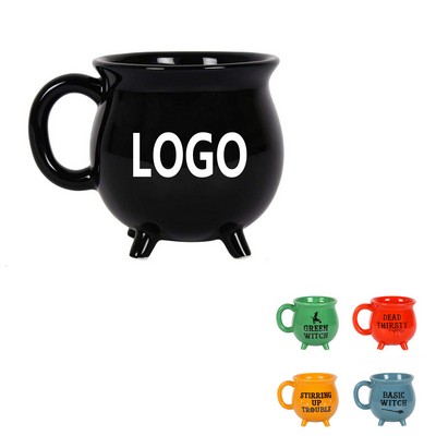 12oz Ceramic Cauldron Mug