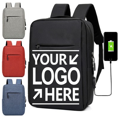 Unisex Slim Laptop Business Backpack