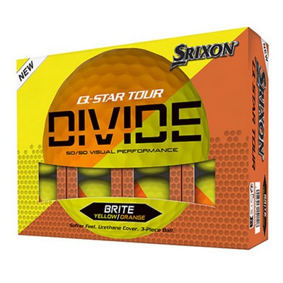 Srixon - Q-Star Tour Divide - Orange/Yellow (In House)