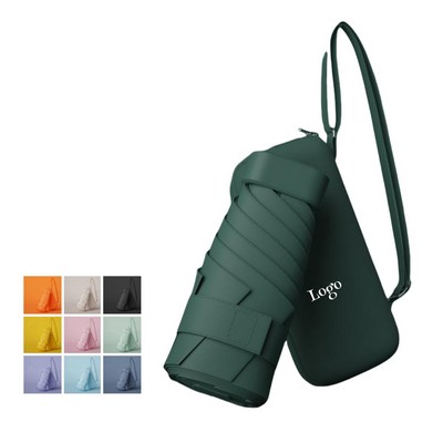 Mini Travel Sun Umbrella With Case