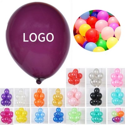 10" Multicolor Latex Balloon