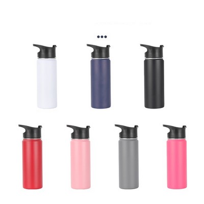 Outdoor 18oz 304 Stainless Steel Sports Water Bottle