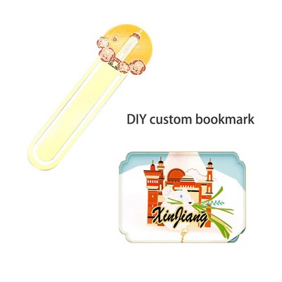 Custom Bookmarks School Corporate LOGO Lettering