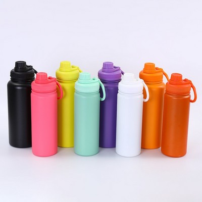 18oz New Stainless Steel Insulated Active Water Bottle w/ Spout Lid