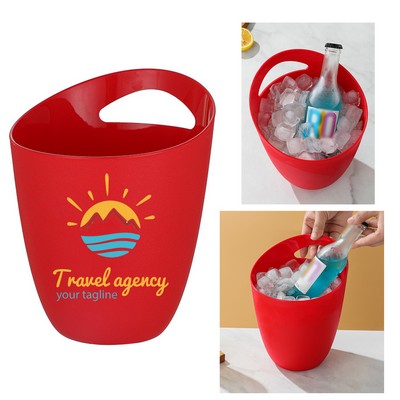 3.5L Single Tote Plastic Ice Bucket