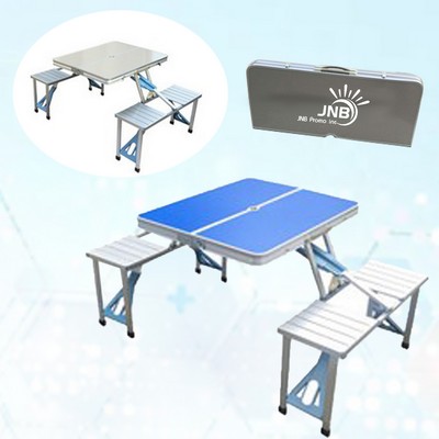 Aluminum Folding Table and Chair Set