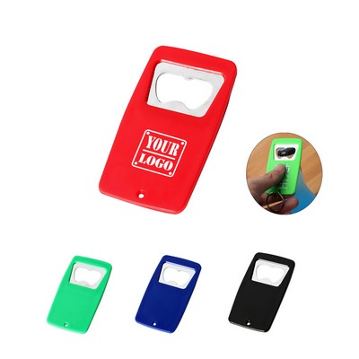 Flat Plastic Bottle Opener