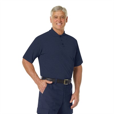 Workrite Men's FR Short Sleeve Station Wear Polo Shirt