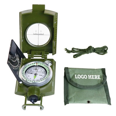 Military Multifunctional Compass w/ Pouch