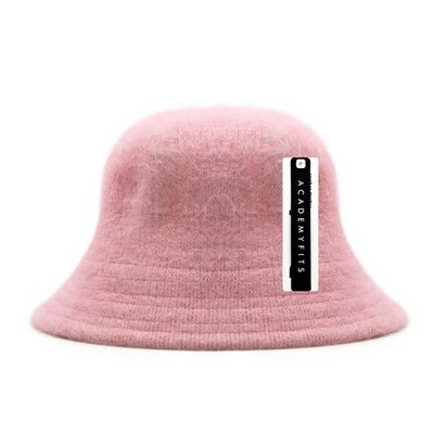 Academy Fits Angora Bucket Hat