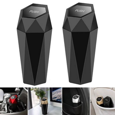 Car Dustbin Diamond Design