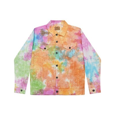 Tie-Dye Unisex Denim Jacket