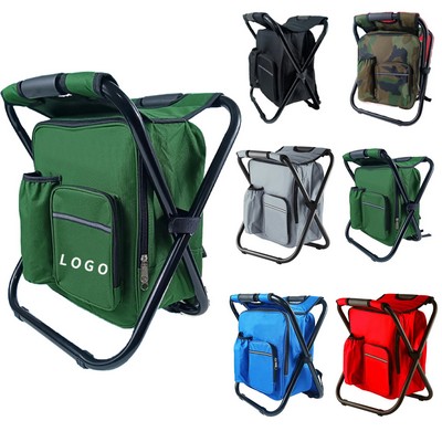 Multifunctional Portable Backpack Folding Chair