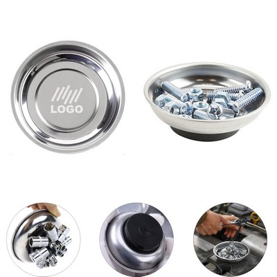 3 Inch Round Metal Magnetic Part Tray