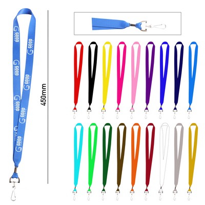 3/4'' Full Color Sublimation Lanyard w/ J Hook