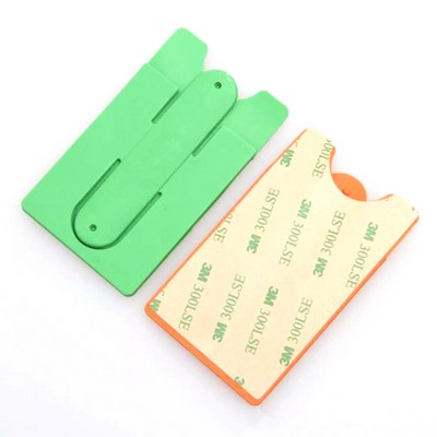 Silicone Mobile Phone Wallet Stand