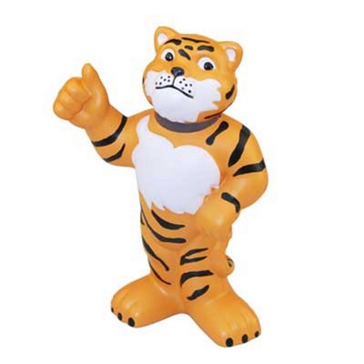 PU Standing Tiger Figure Shape Stress Ball